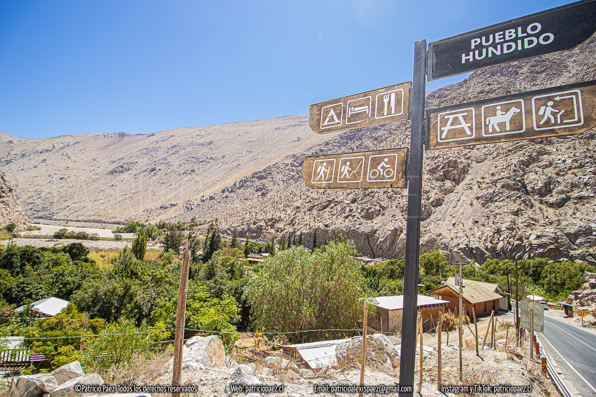 valle del elqui chile paisaje patrimonio turismo pueblo hundido